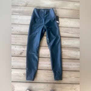 90 Degree By Reflex Arctic Navy High-Waist Performance Leggings